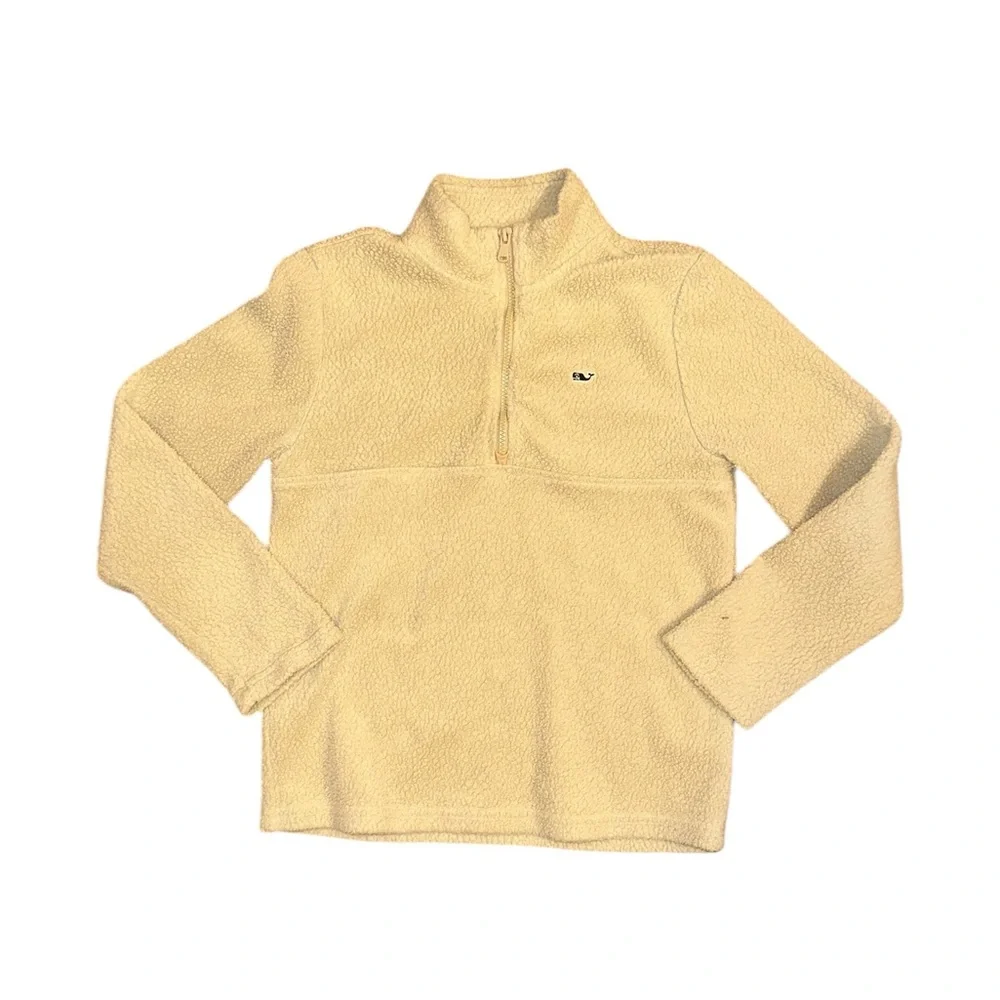 Vineyard Vines Sherpa 1/4 zip pullover. Size M - Picture 1 of 1